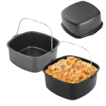 Air Fryer Non-stick Cake Baking Tray Basket for Philips
